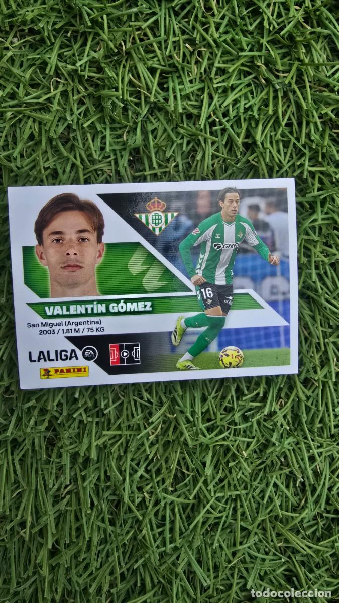Cromos de f&uacute;tbol: VALENTIN GOMEZ 9 BETIS LIGA ESTE 2026 2027 26 27 PANINI LALIGA EA SPORTS