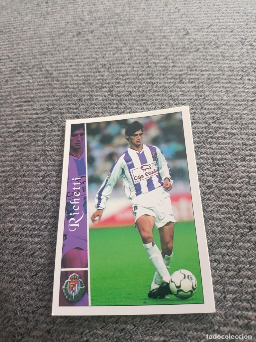 Cromos de f&uacute;tbol: Richetti Valladolid Mundicromo 2003