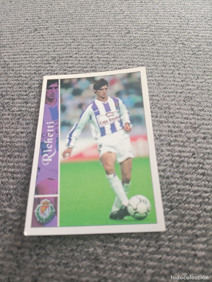 Cromos de f&uacute;tbol: Richetti Valladolid Mundicromo 2003