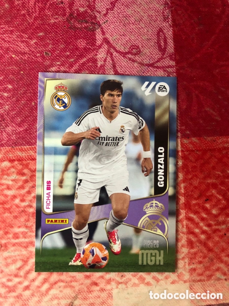 Cromos de f&uacute;tbol: 233 BIS GONZALO MEGACRACKS 2025 2026