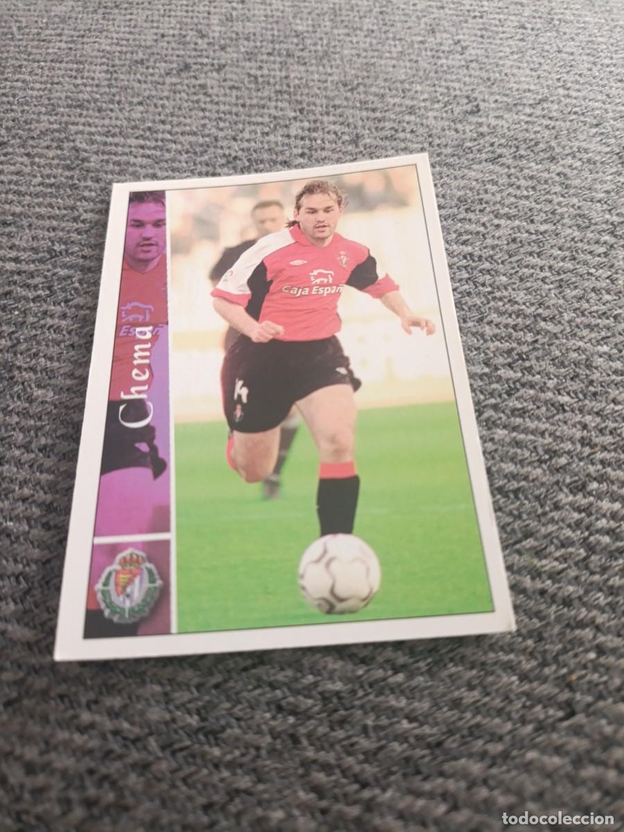 Cromos de f&uacute;tbol: Chema Valladolid Mundicromo 2003