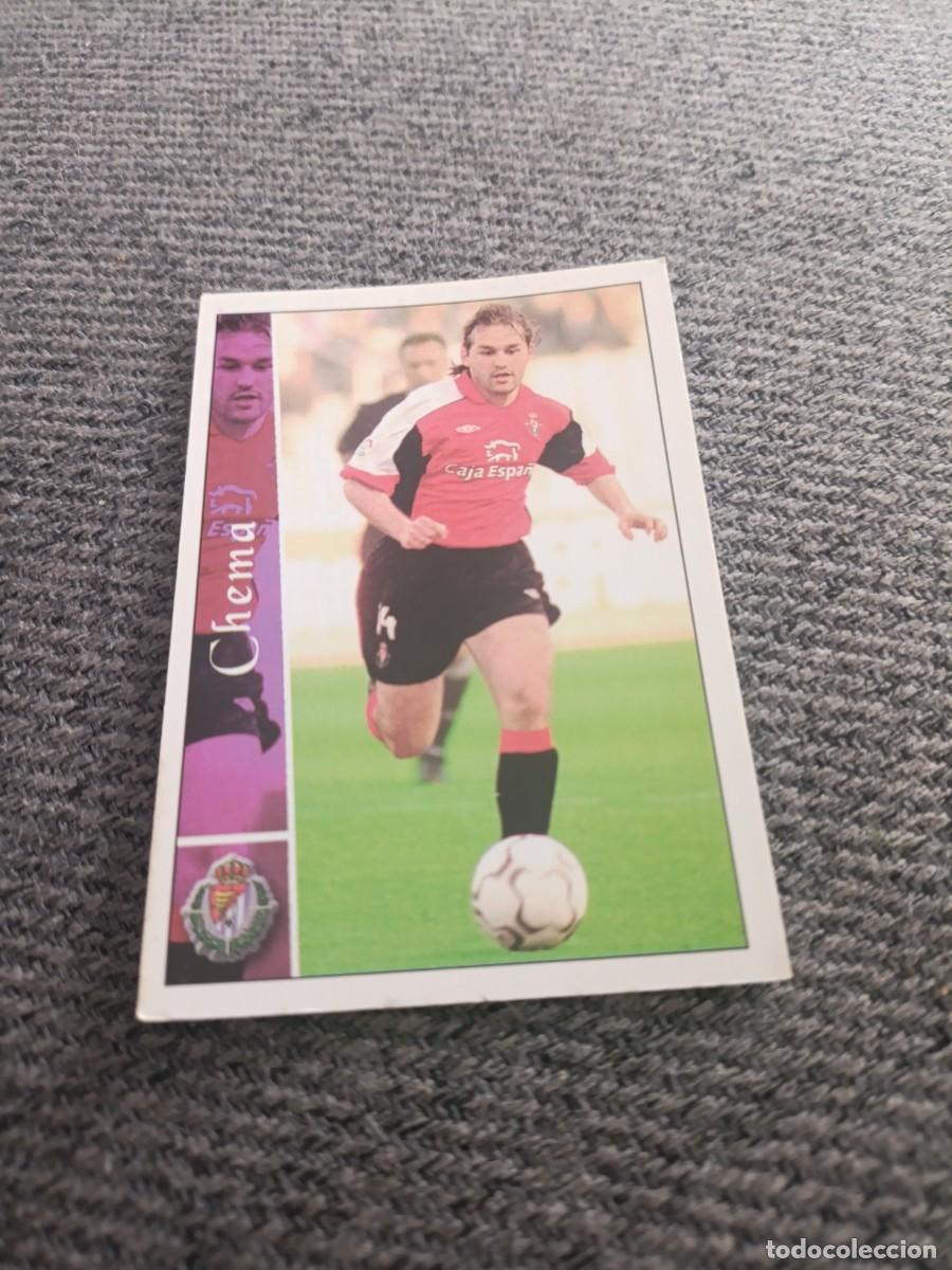 Cromos de f&uacute;tbol: Chema Valladolid Mundicromo 2003