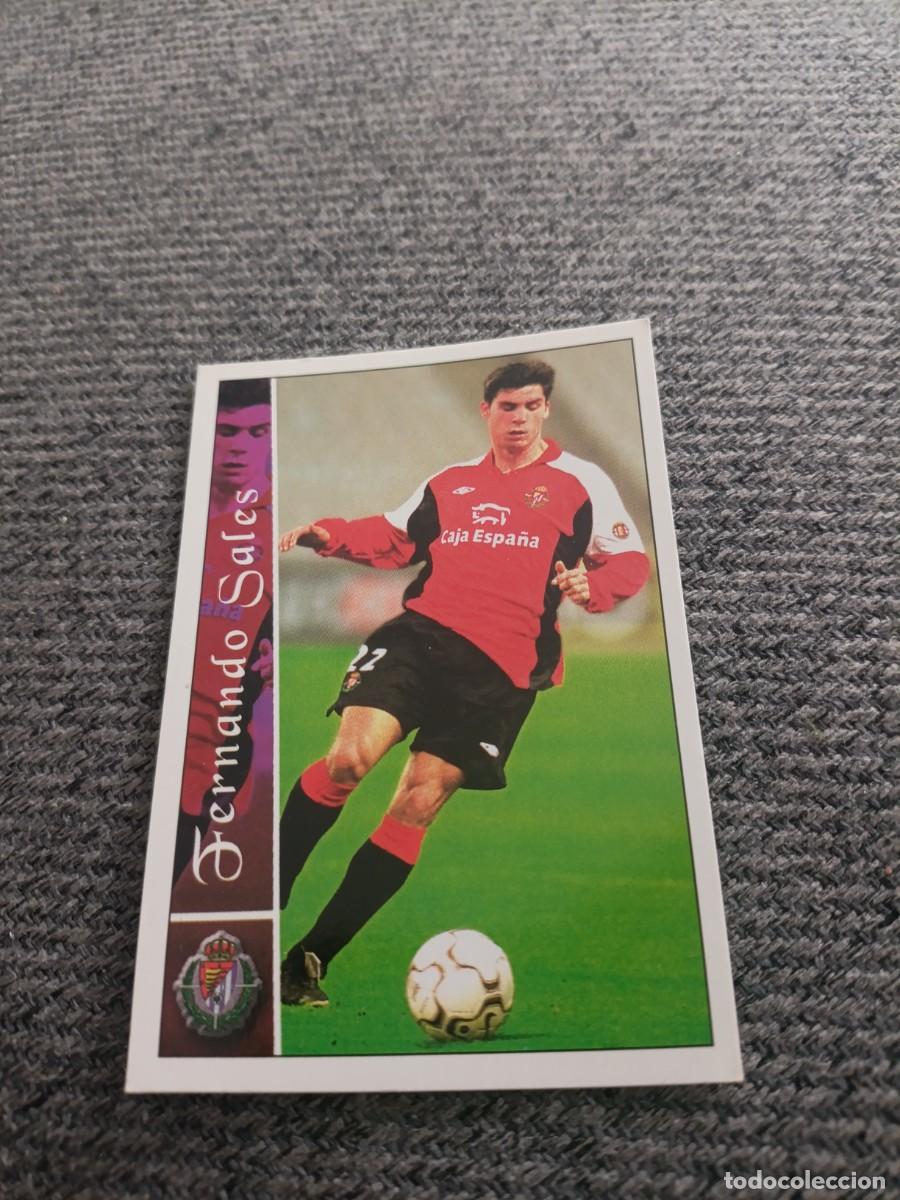 Cromos de f&uacute;tbol: Fernando Sales Valladolid Mundicromo 2003