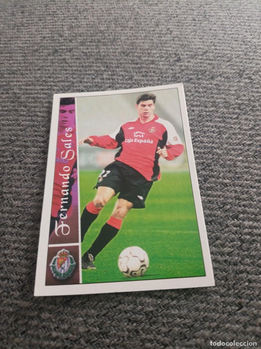 Cromos de f&uacute;tbol: Fernando Sales Valladolid Mundicromo 2003