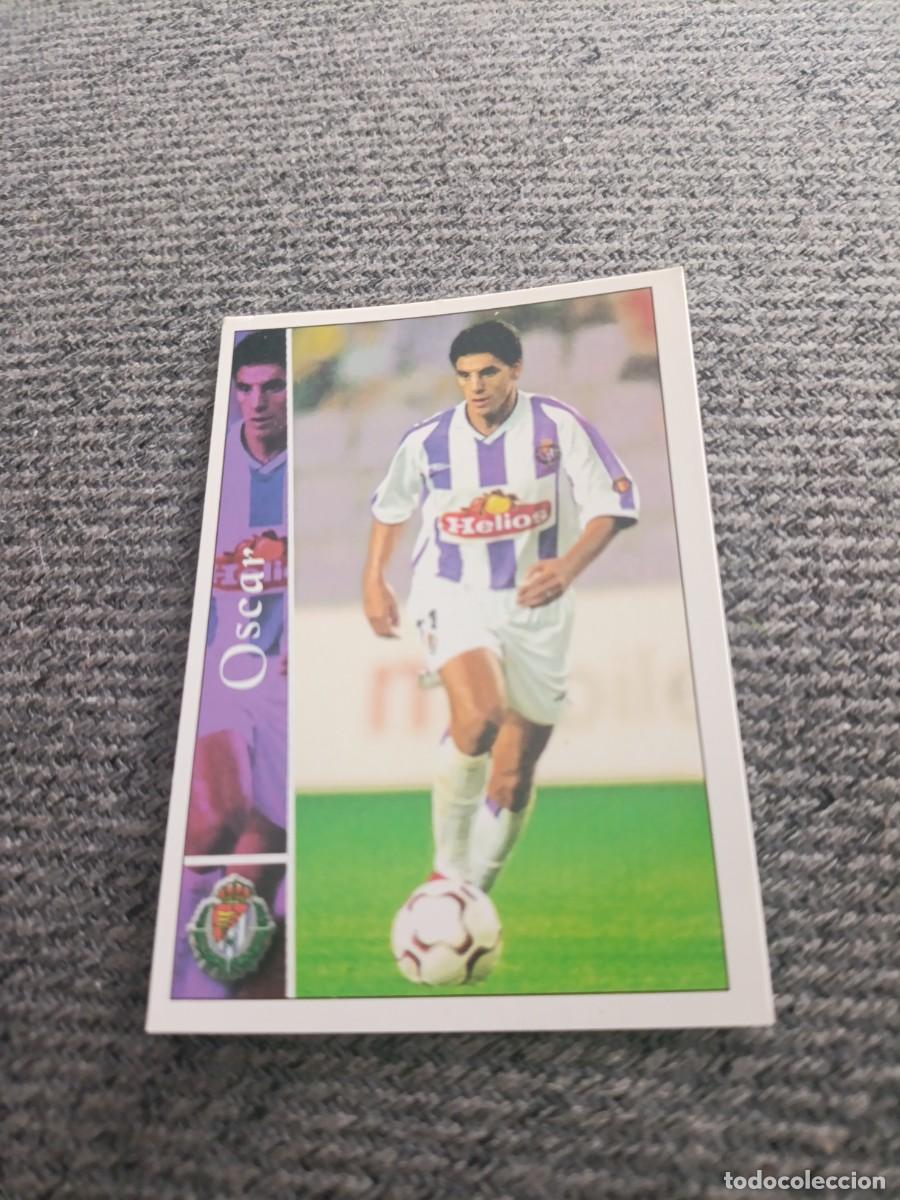 Cromos de f&uacute;tbol: Oscar Valladolid Mundicromo 2003