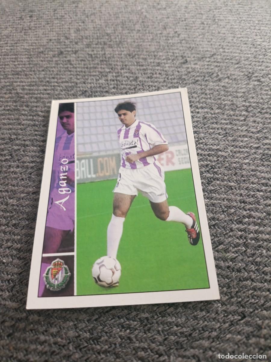 Cromos de f&uacute;tbol: Aganzo Valladolid Mundicromo 2003