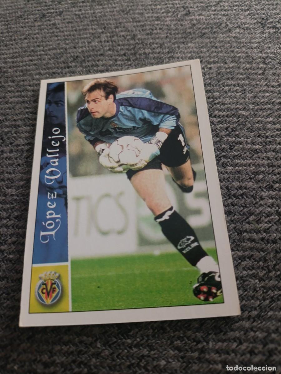 Cromos de f&uacute;tbol: L&oacute;pez Vallejo Villarreal mundicromo 2003