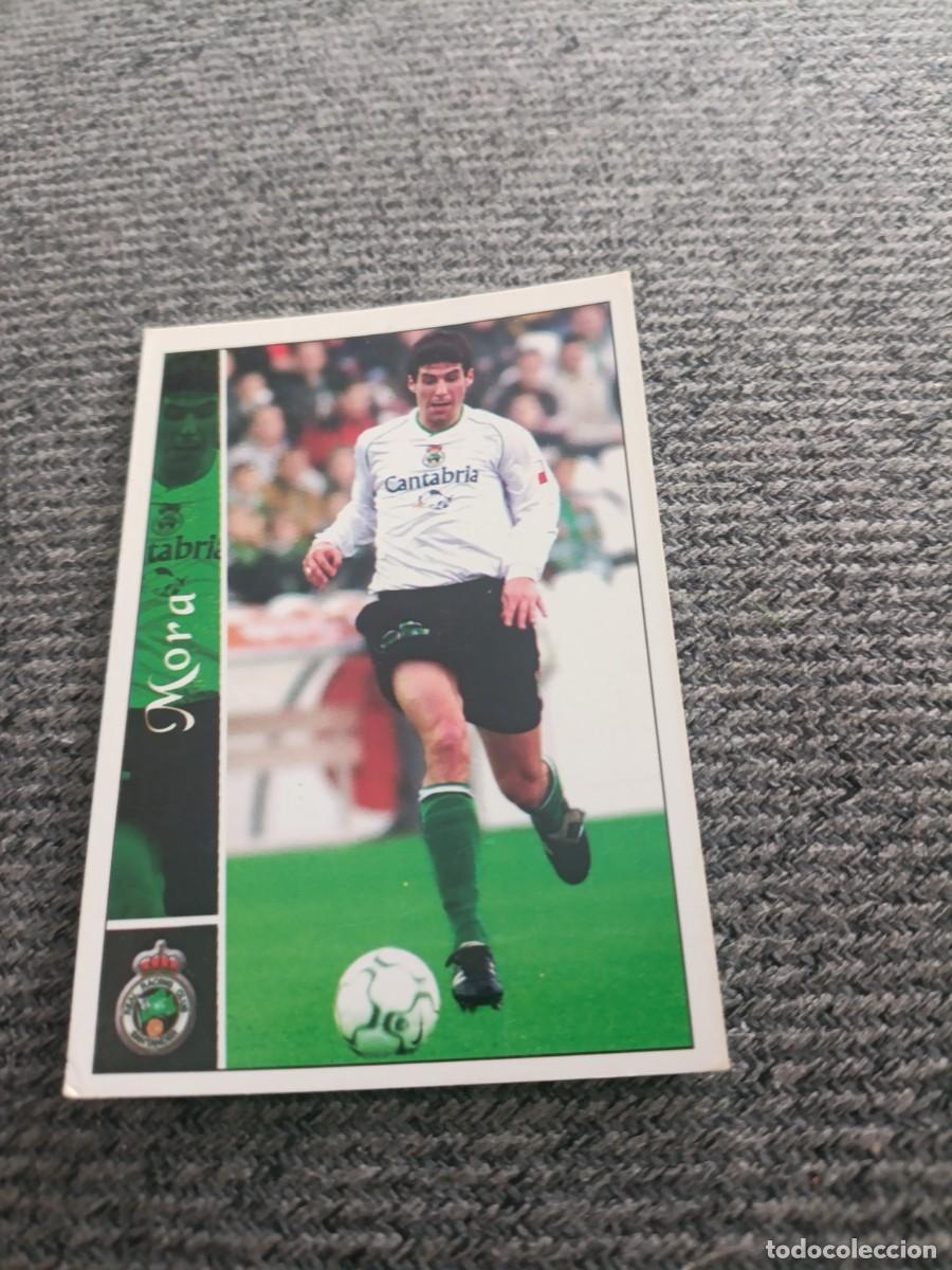 Cromos de f&uacute;tbol: Mora Racing de Santander mundicromo 2003