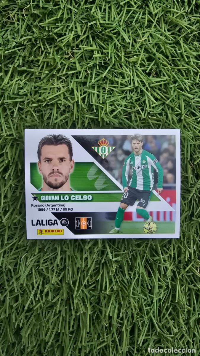 Cromos de f&uacute;tbol: LO CELSO 14 BETIS LIGA ESTE 2026 2027 26 27 PANINI LALIGA EA SPORTS