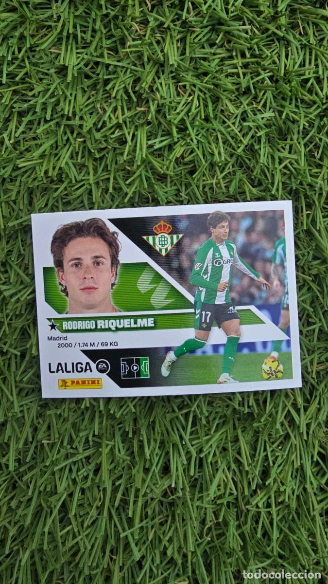 Cromos de f&uacute;tbol: RIQUELME 17 BETIS LIGA ESTE 2026 2027 26 27 PANINI LALIGA EA SPORTS