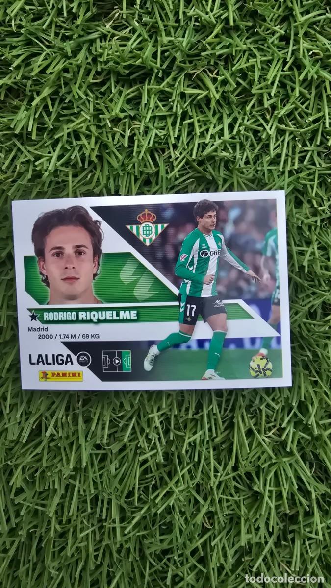 Cromos de f&uacute;tbol: RIQUELME 17 BETIS LIGA ESTE 2026 2027 26 27 PANINI LALIGA EA SPORTS