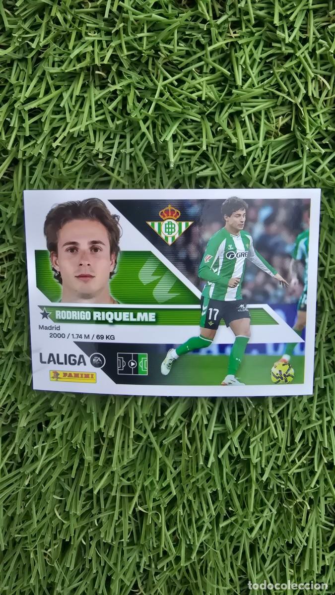 Cromos de f&uacute;tbol: RIQUELME 17 BETIS LIGA ESTE 2026 2027 26 27 PANINI LALIGA EA SPORTS