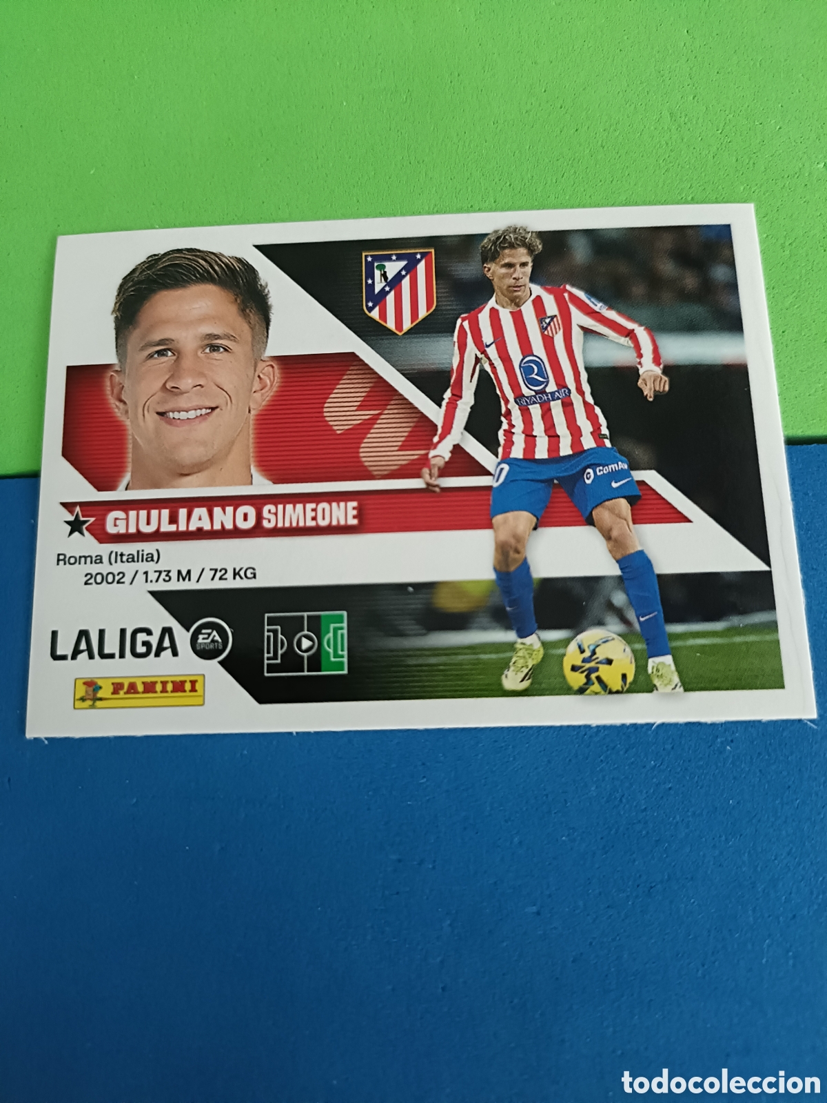 Cromos de f&uacute;tbol: Panini cromos stickers Liga este 2026 2027 26 27 - Atl&eacute;tico Madrid 17 Giuliano Simeone
