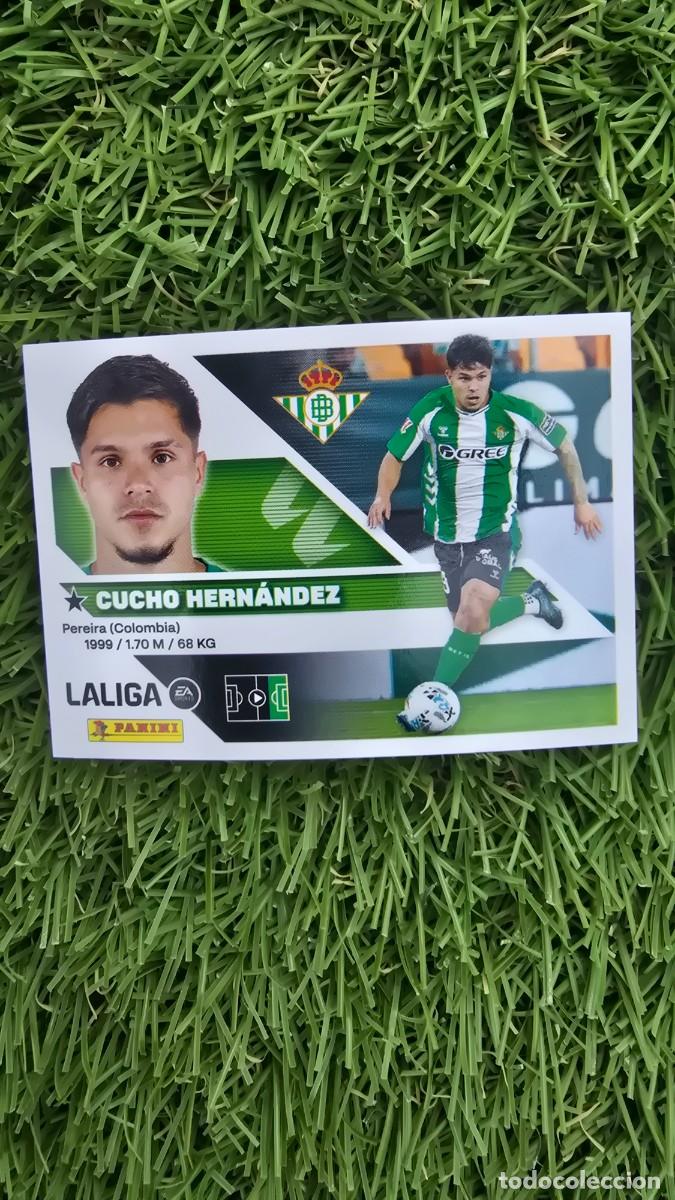 Cromos de f&uacute;tbol: CUCHO HERNANDEZ 19 BETIS LIGA ESTE 2026 2027 26 27 PANINI LALIGA EA SPORTS
