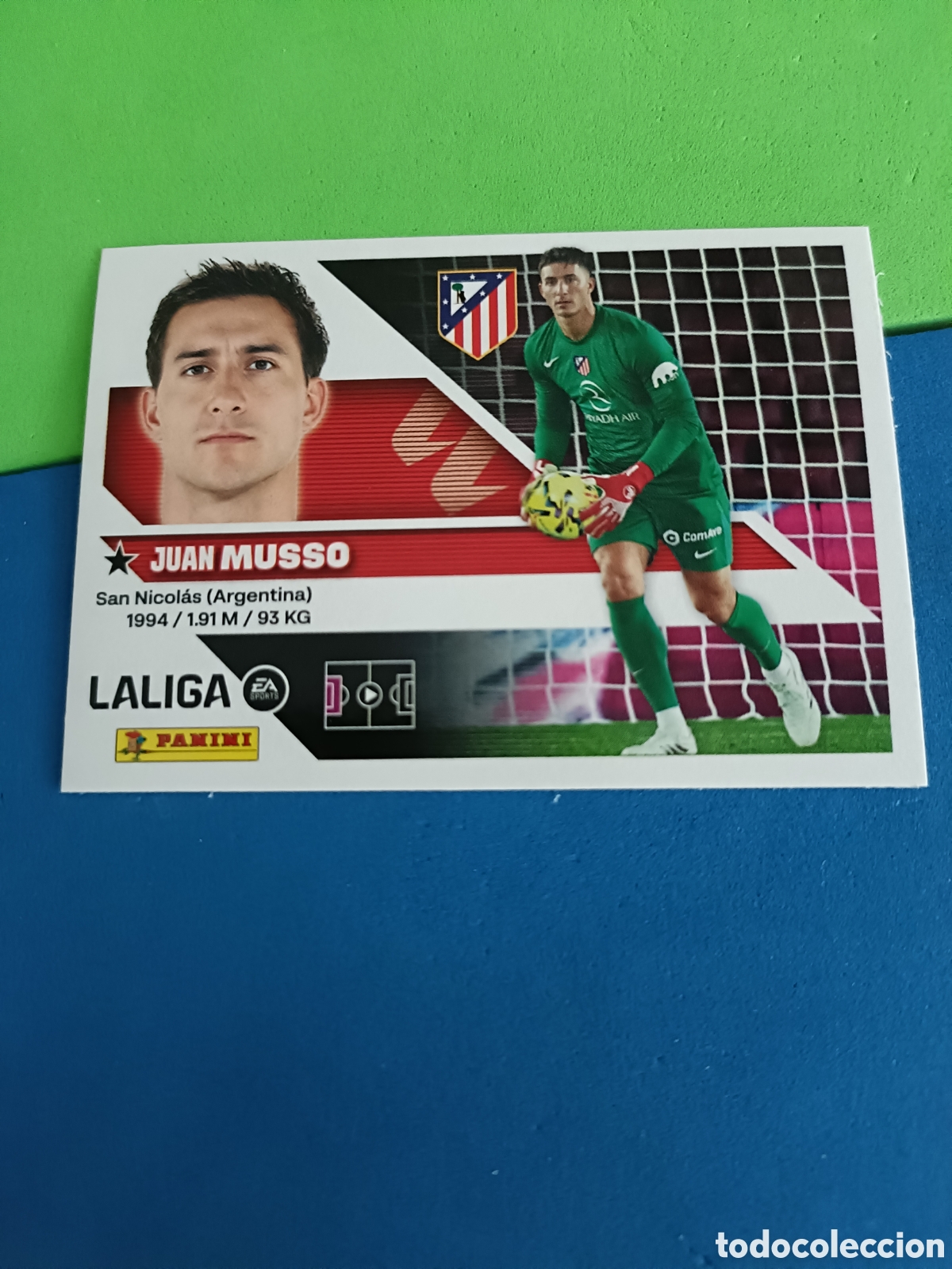 Cromos de f&uacute;tbol: Panini cromos stickers Liga este 2026 2027 26 27 - Atl&eacute;tico Madrid 4 Musso