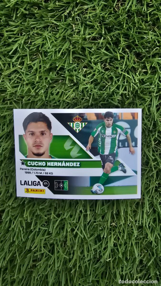 Cromos de f&uacute;tbol: CUCHO HERNANDEZ 19 BETIS LIGA ESTE 2026 2027 26 27 PANINI LALIGA EA SPORTS