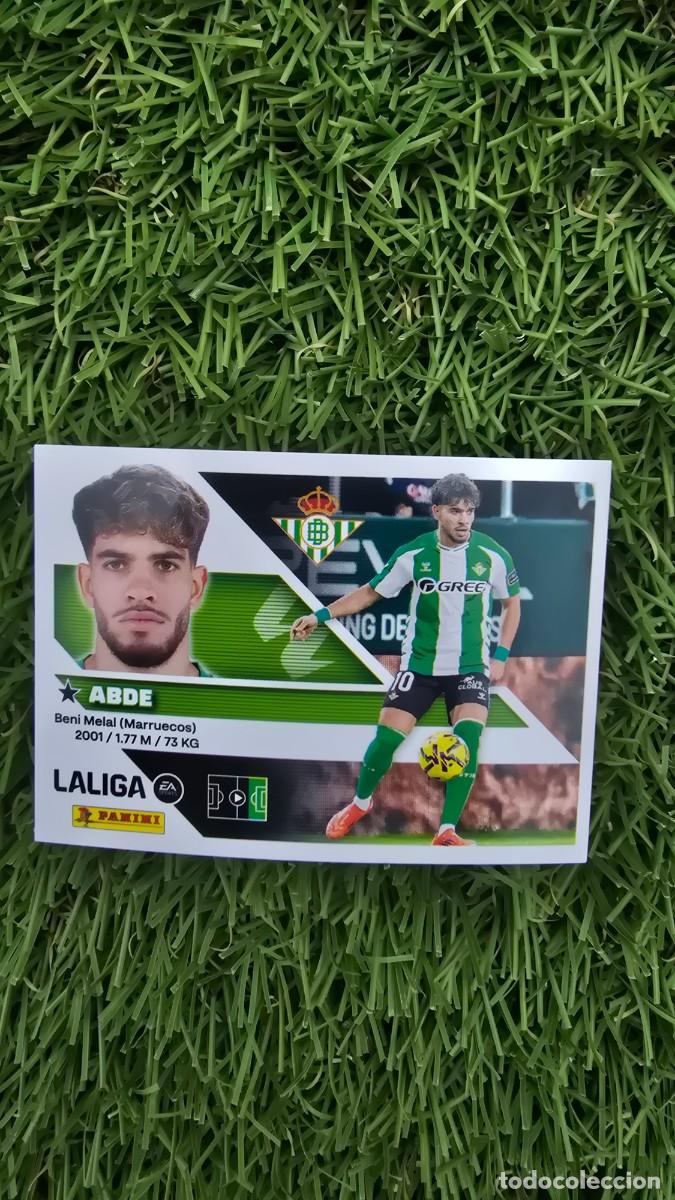 Cromos de f&uacute;tbol: ABDE 20 BETIS LIGA ESTE 2026 2027 26 27 PANINI LALIGA EA SPORTS