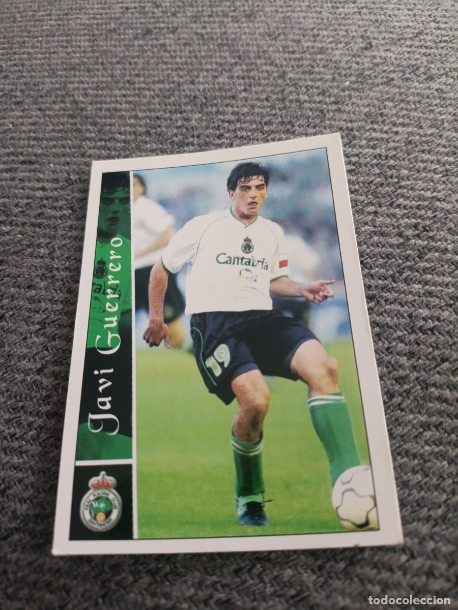 Cromos de f&uacute;tbol: Javi Guerreo Racing de Santander mundicromo 2003