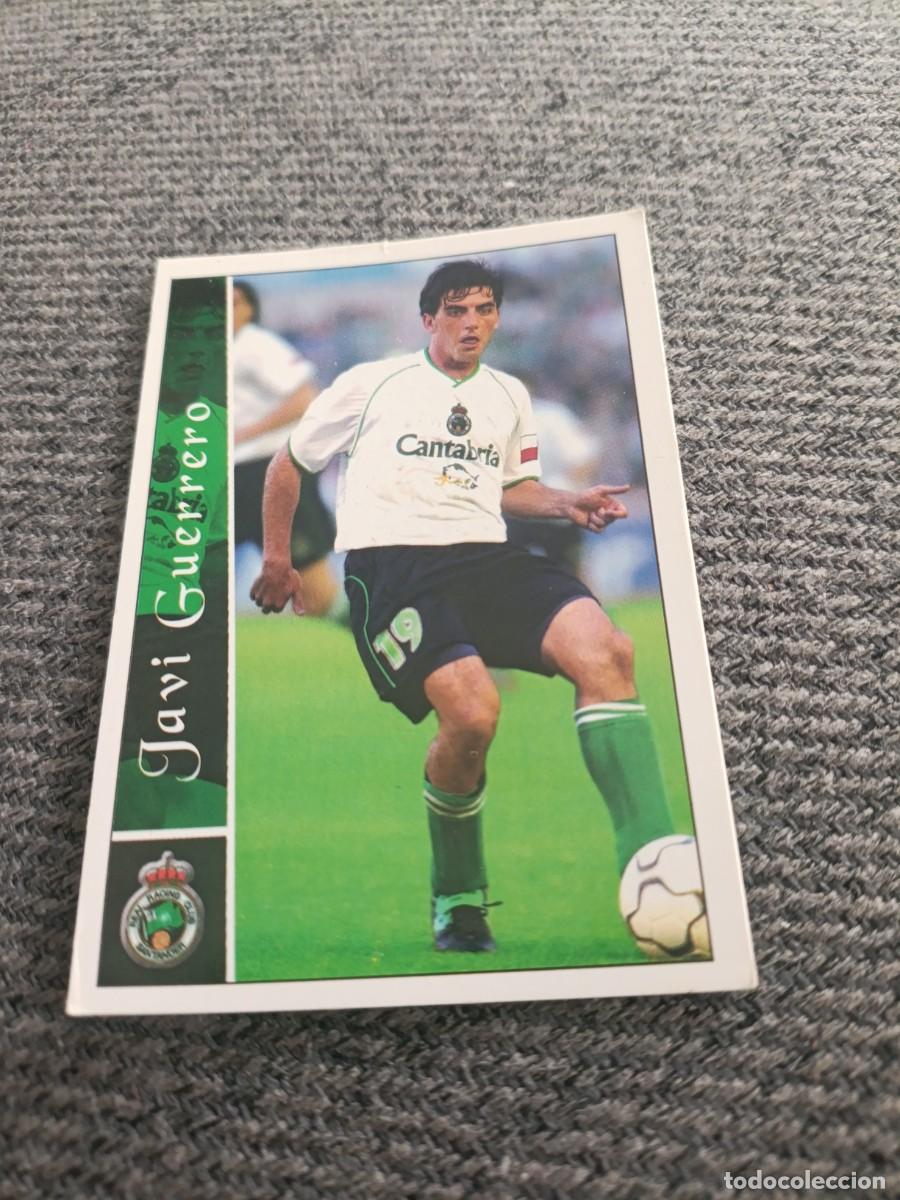 Cromos de f&uacute;tbol: Javi Guerreo Racing de Santander mundicromo 2003