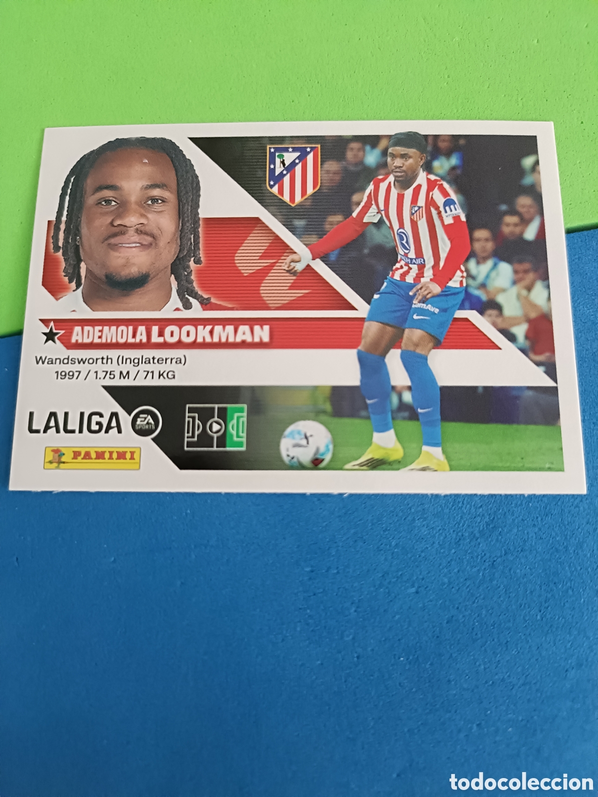 Cromos de Futebol: Panini cromos stickers Liga este 2026 2027 26 27 - Atl&eacute;tico Madrid 18 Lookman