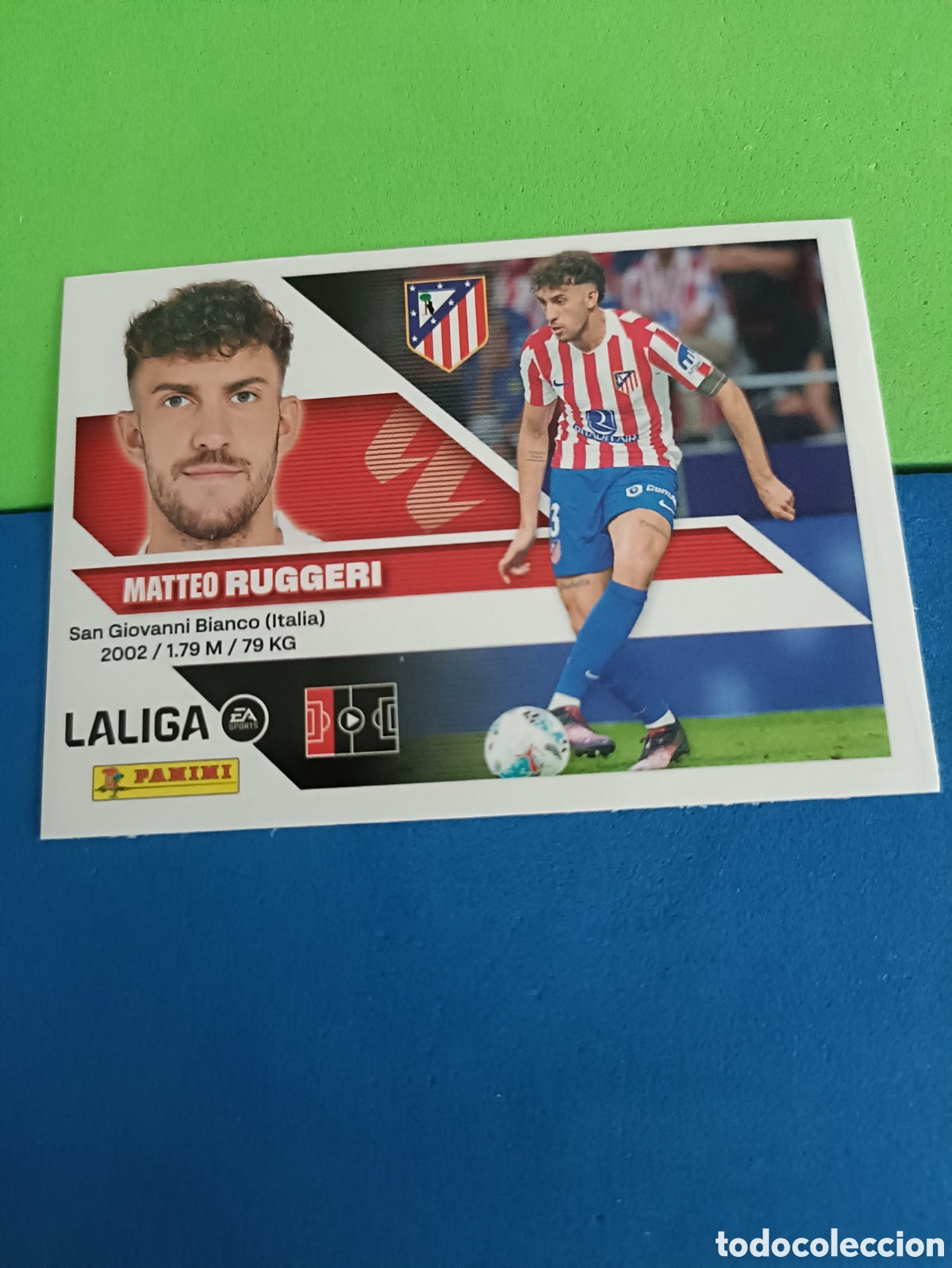 Cromos de Futebol: Panini cromos stickers Liga este 2026 2027 26 27 - Atl&eacute;tico Madrid 10 Ruggeri