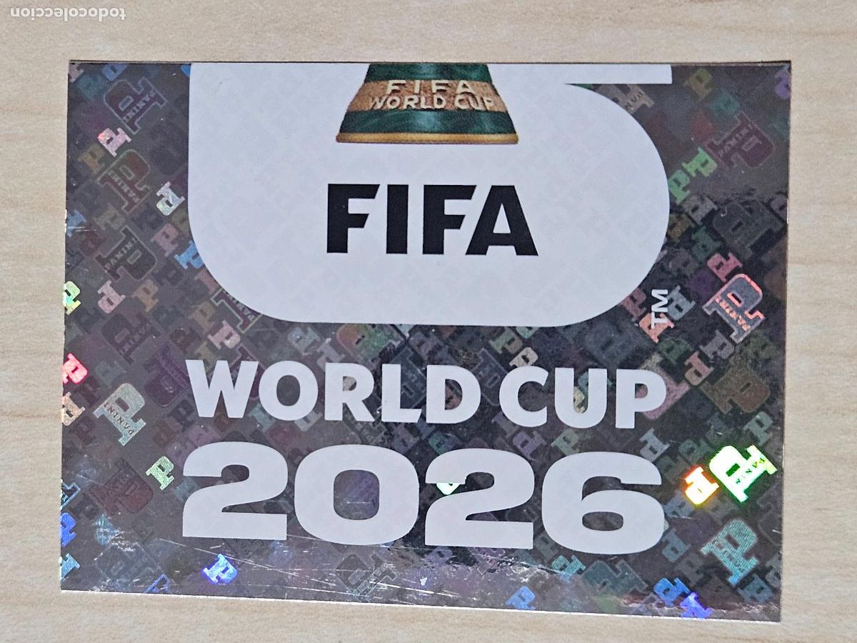 Cromos de Futebol: CROMO N&ordm; FWC2 - OFFICIAL EMBLEM TROFEO MUNDIAL FIFA WORLD CUP 2026 STICKER PANINI SIN PEGAR
