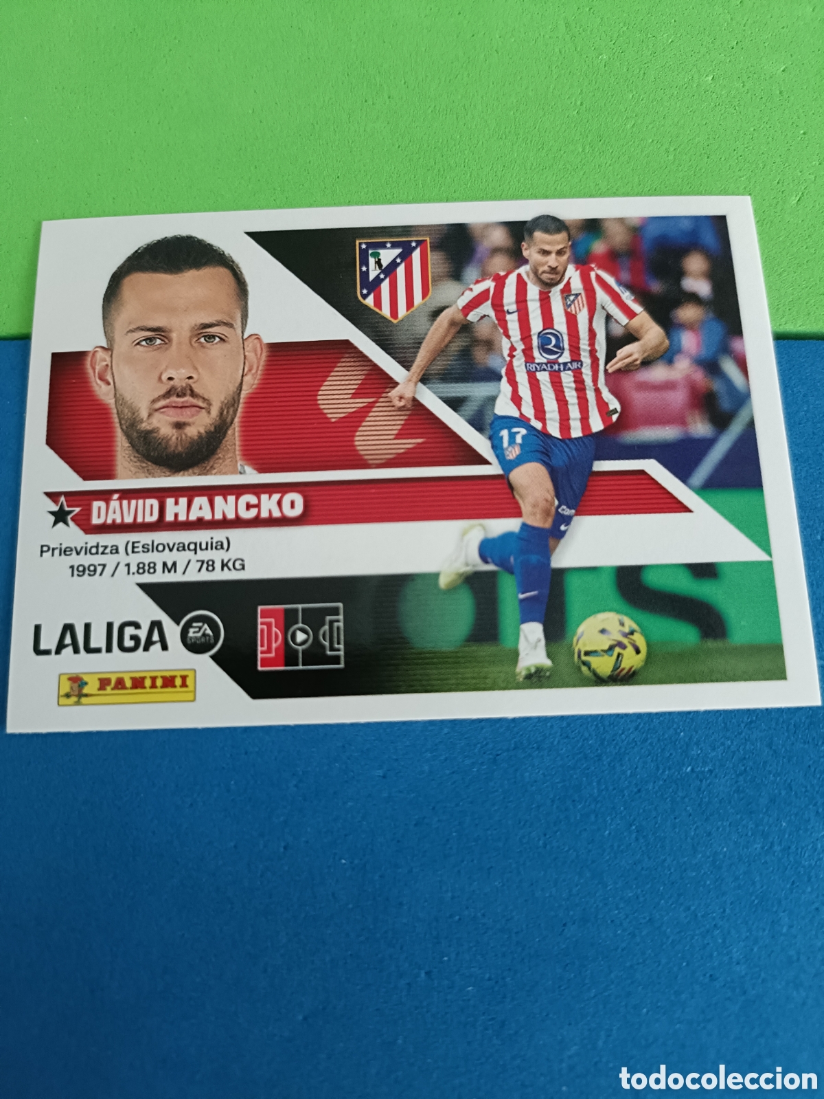 Cartes &agrave; collectionner de Football: Panini cromos stickers Liga este 2026 2027 26 27 - Atl&eacute;tico Madrid 9 Hancko
