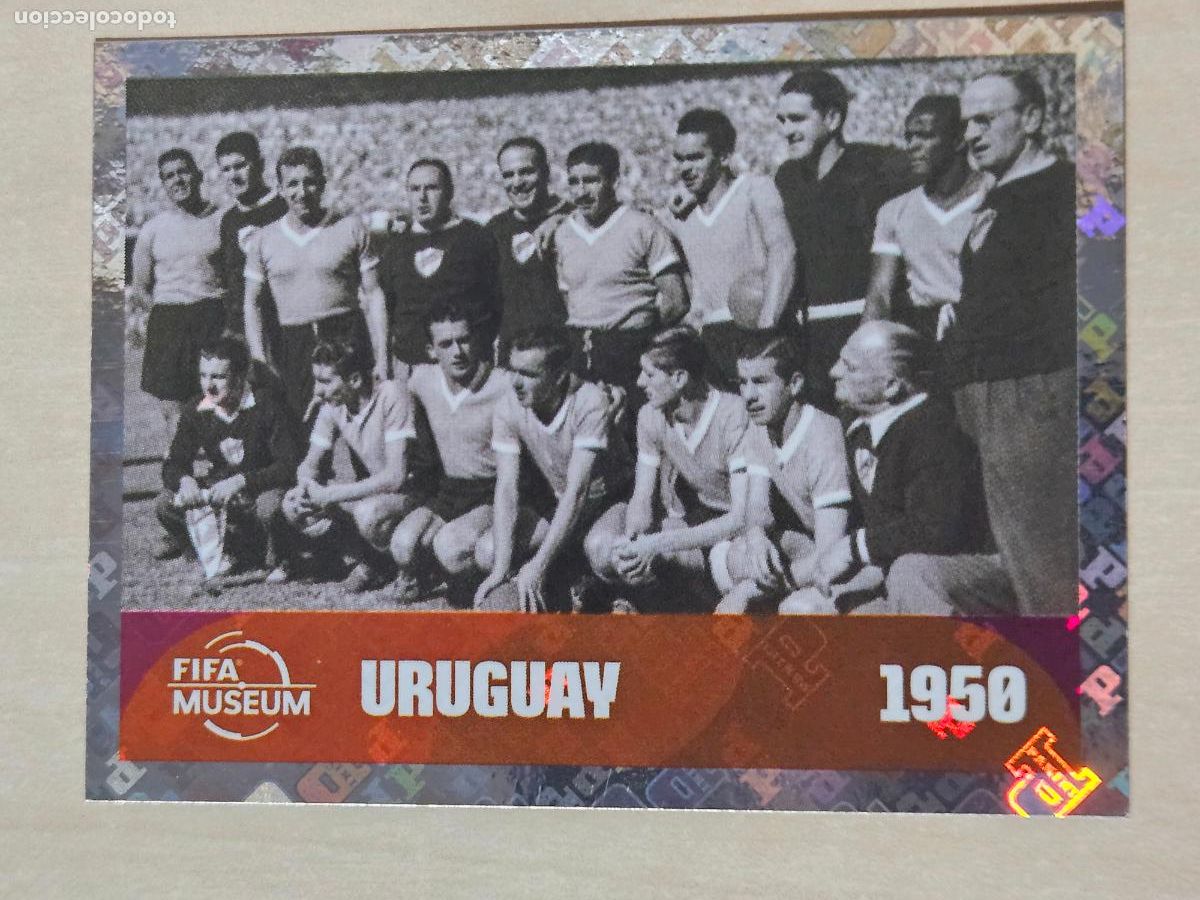 Cromos de f&uacute;tbol: CROMO N&ordm; FWC10 - URUGUAY 1950 - MUNDIAL FIFA WORLD CUP 2026 STICKER PANINI SIN PEGAR