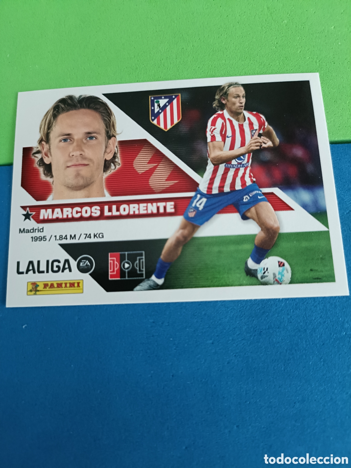 Cromos de f&uacute;tbol: Panini cromos stickers Liga este 2026 2027 26 27 - Atl&eacute;tico Madrid 5 Llorente