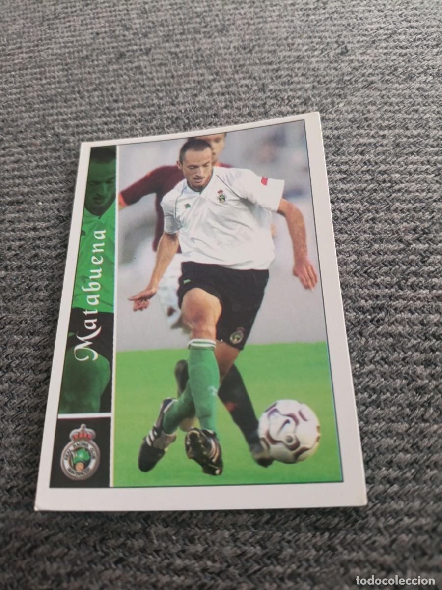 Cromos de f&uacute;tbol: Mata buena Racing de Santander mundicromo 2003