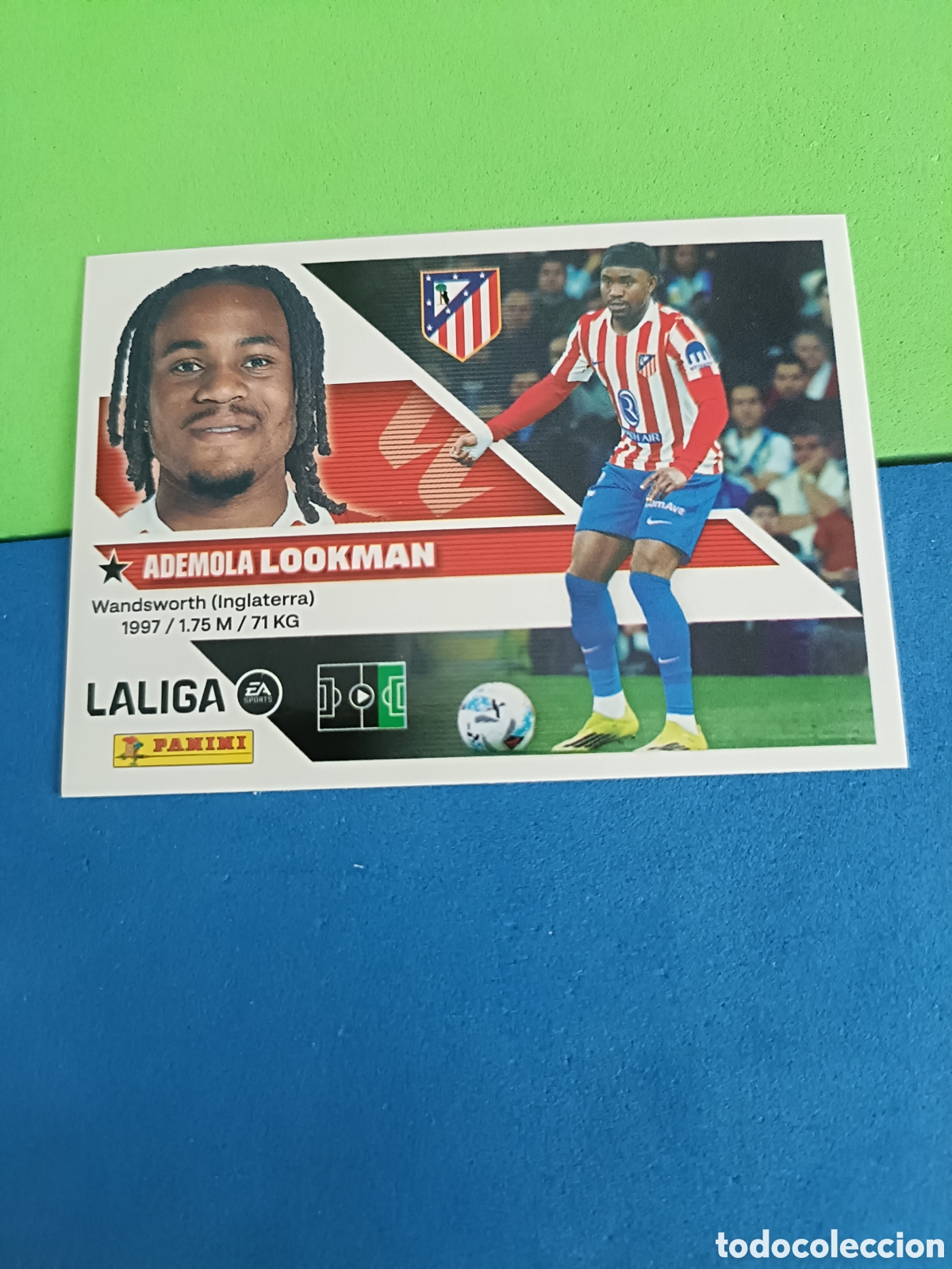 Cromos de f&uacute;tbol: Panini cromos stickers Liga este 2026 2027 26 27 - Atl&eacute;tico Madrid 18 Lookman