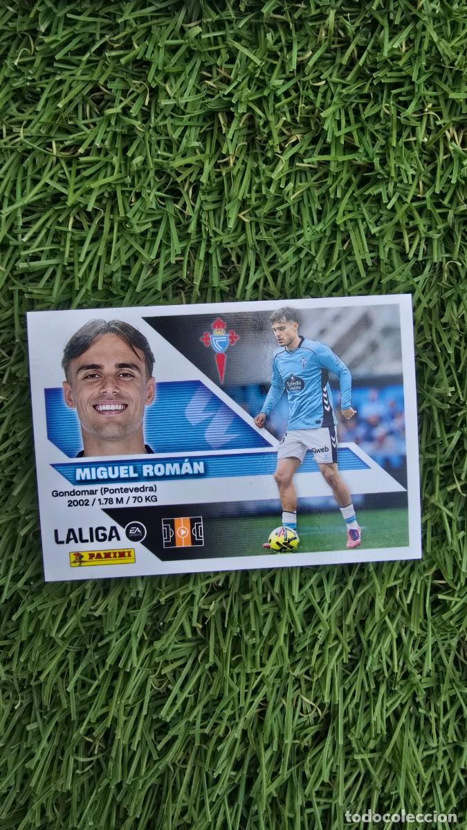 Cromos de f&uacute;tbol: MIGUEL ROMAN 12 CELTA LIGA ESTE 2026 2027 26 27 PANINI LALIGA EA SPORTS