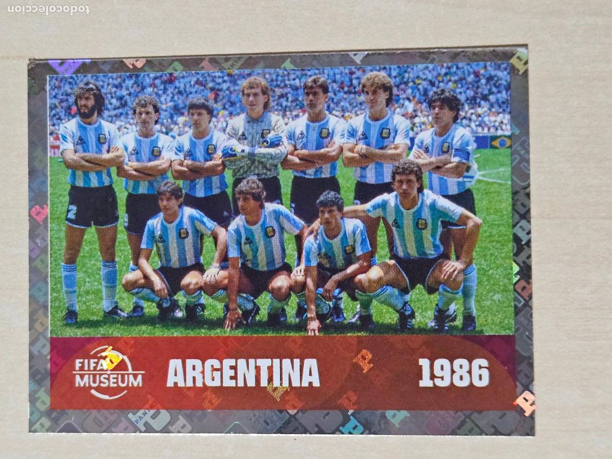 Cromos de f&uacute;tbol: CROMO N&ordm; FWC14 - ARGENTINA 1986 - MUNDIAL FIFA WORLD CUP 2026 STICKER PANINI SIN PEGAR