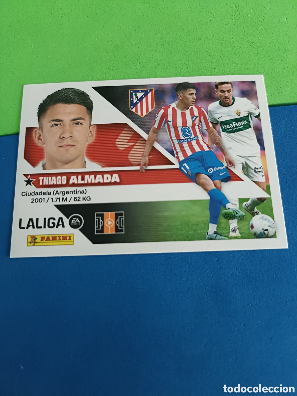 Cromos de f&uacute;tbol: Panini cromos stickers Liga este 2026 2027 26 27 - Atl&eacute;tico Madrid 16 Almada