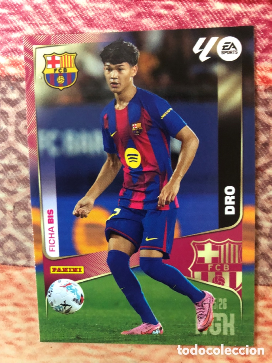 Football Stickers: Megacracks 2025 2026 / 25 26 Dro Barcelona Ficha 82 Bis