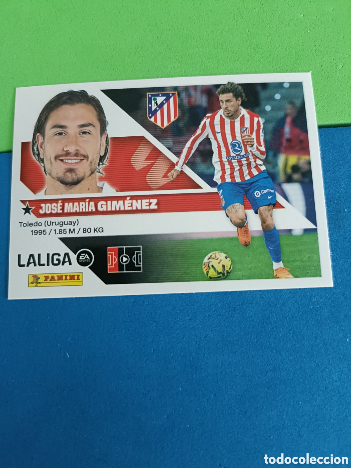 Football Stickers: Panini cromos stickers Liga este 2026 2027 26 27 - Atl&eacute;tico Madrid 8B Gim&eacute;nez