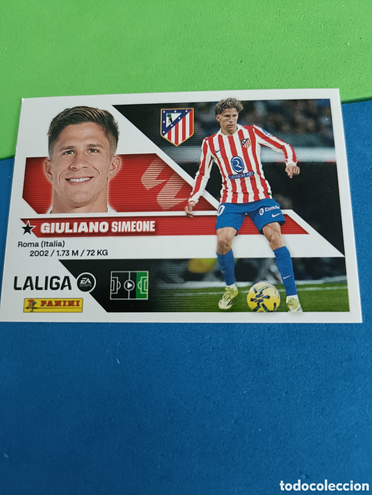 Football Stickers: Panini cromos stickers Liga este 2026 2027 26 27 - Atl&eacute;tico Madrid 17 Giuliano Simeone
