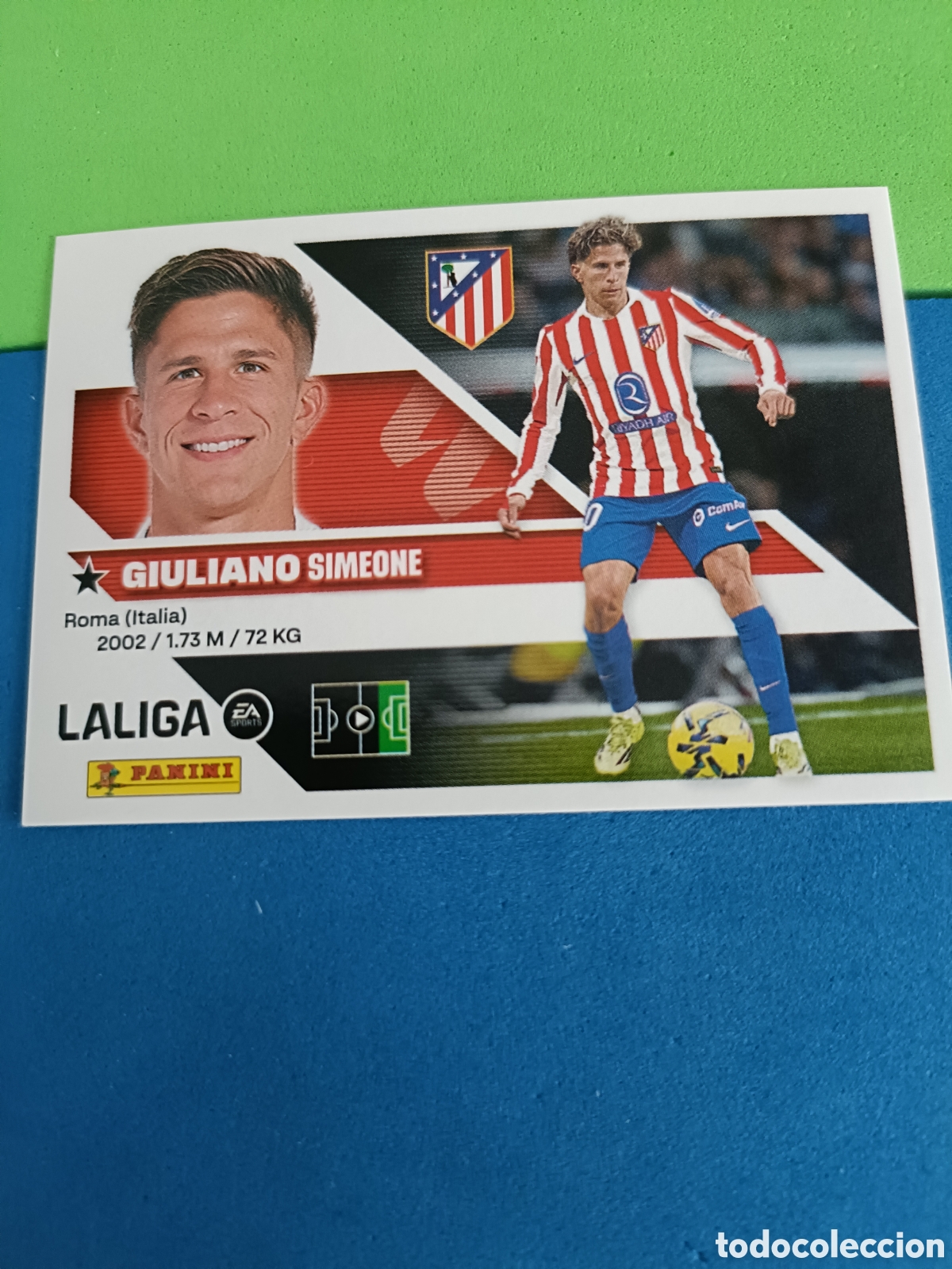 Football Stickers: Panini cromos stickers Liga este 2026 2027 26 27 - Atl&eacute;tico Madrid 17 Giuliano Simeone