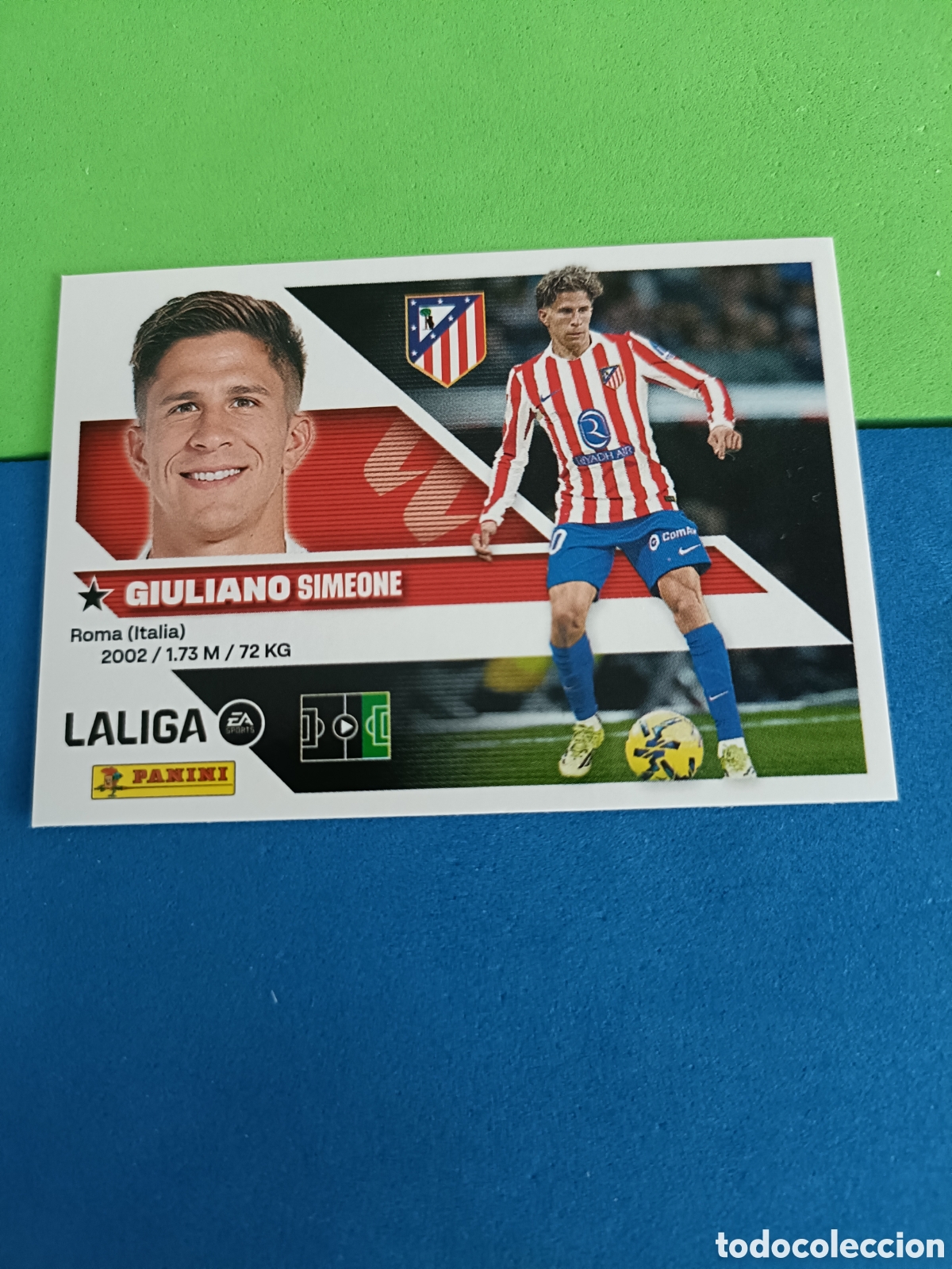 Football Stickers: Panini cromos stickers Liga este 2026 2027 26 27 - Atl&eacute;tico Madrid 17 Giuliano Simeone