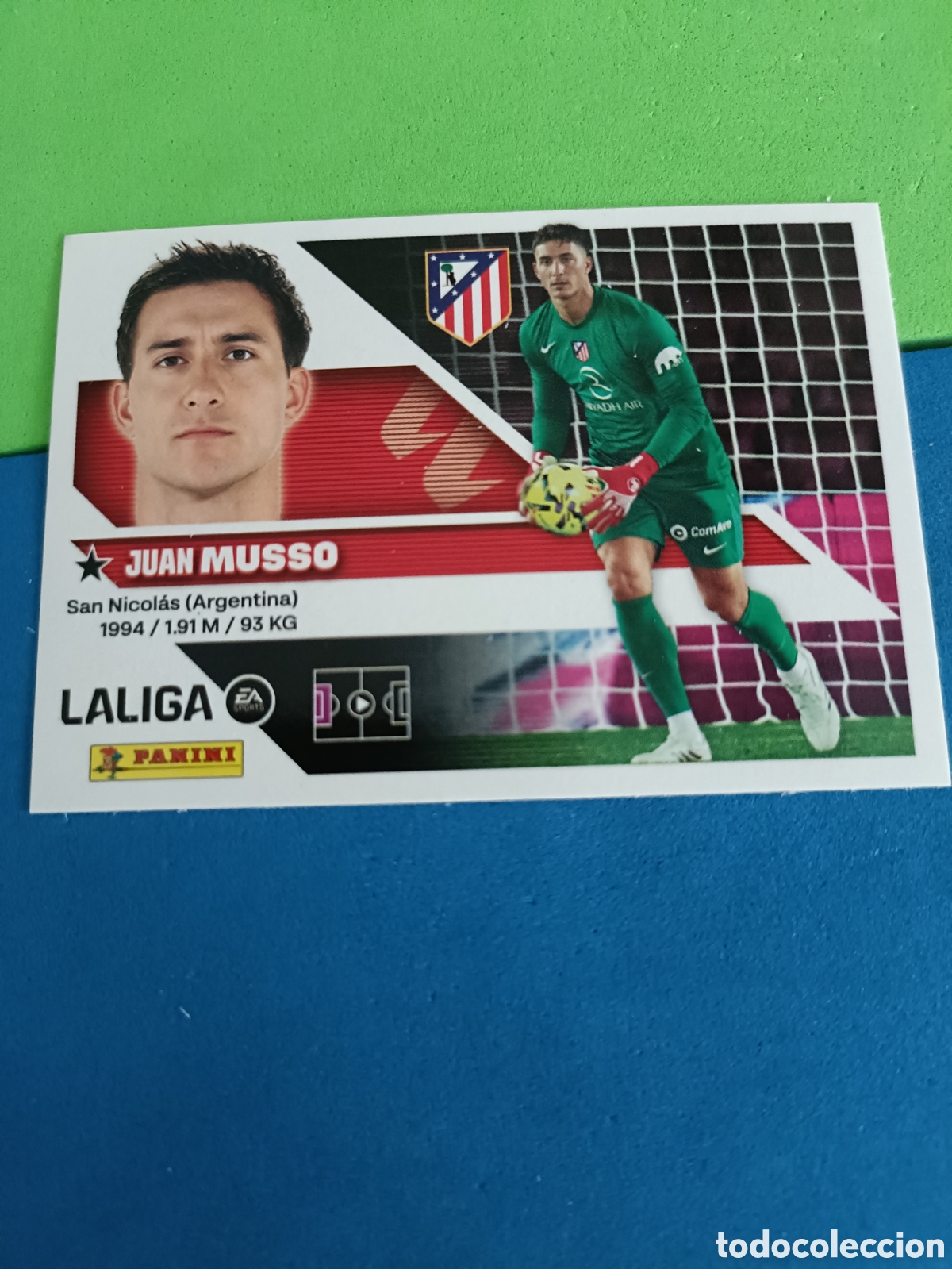 Football Stickers: Panini cromos stickers Liga este 2026 2027 26 27 - Atl&eacute;tico Madrid 4 Musso