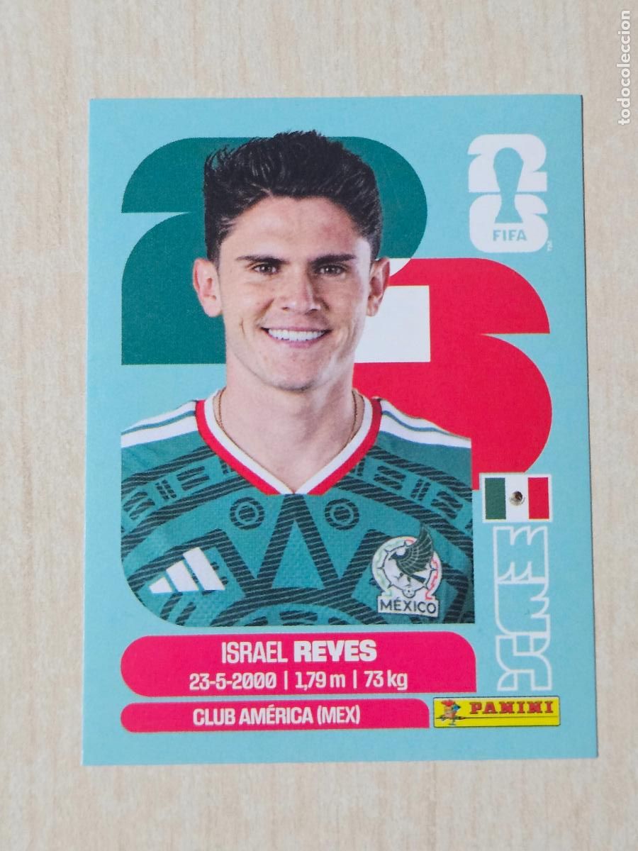 Football Stickers: CROMO N&ordm; MEX7 MEX 7 - ISRAEL REYES MEXICO - MUNDIAL FIFA WORLD CUP 2026 STICKER PANINI SIN PEGAR