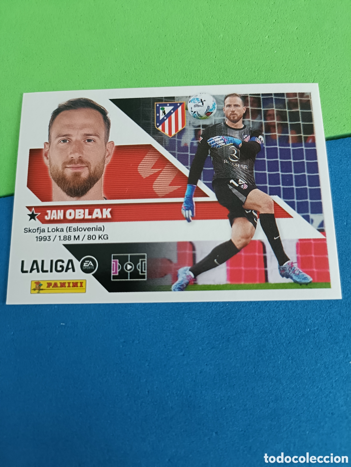 Football Stickers: Panini cromos stickers Liga este 2026 2027 26 27 - Atl&eacute;tico Madrid 3 Oblak