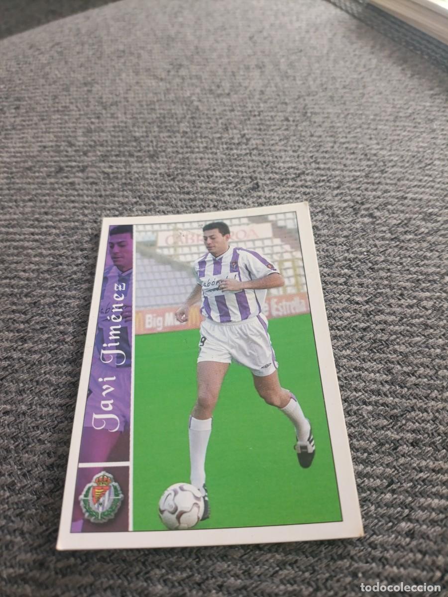 Football Stickers: Javi Jim&eacute;nez Valladolid Mundicromo 2003
