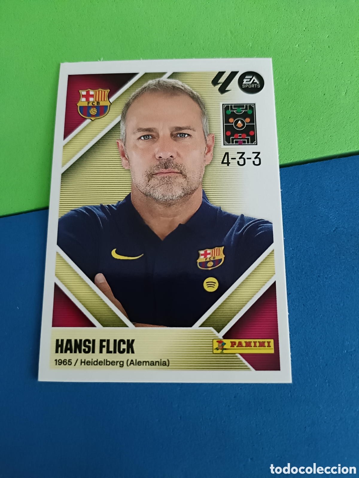 Cromos de f&uacute;tbol: Panini cromos stickers Liga este 2026 2027 26 27 - Barcelona 2 Hansi Flick