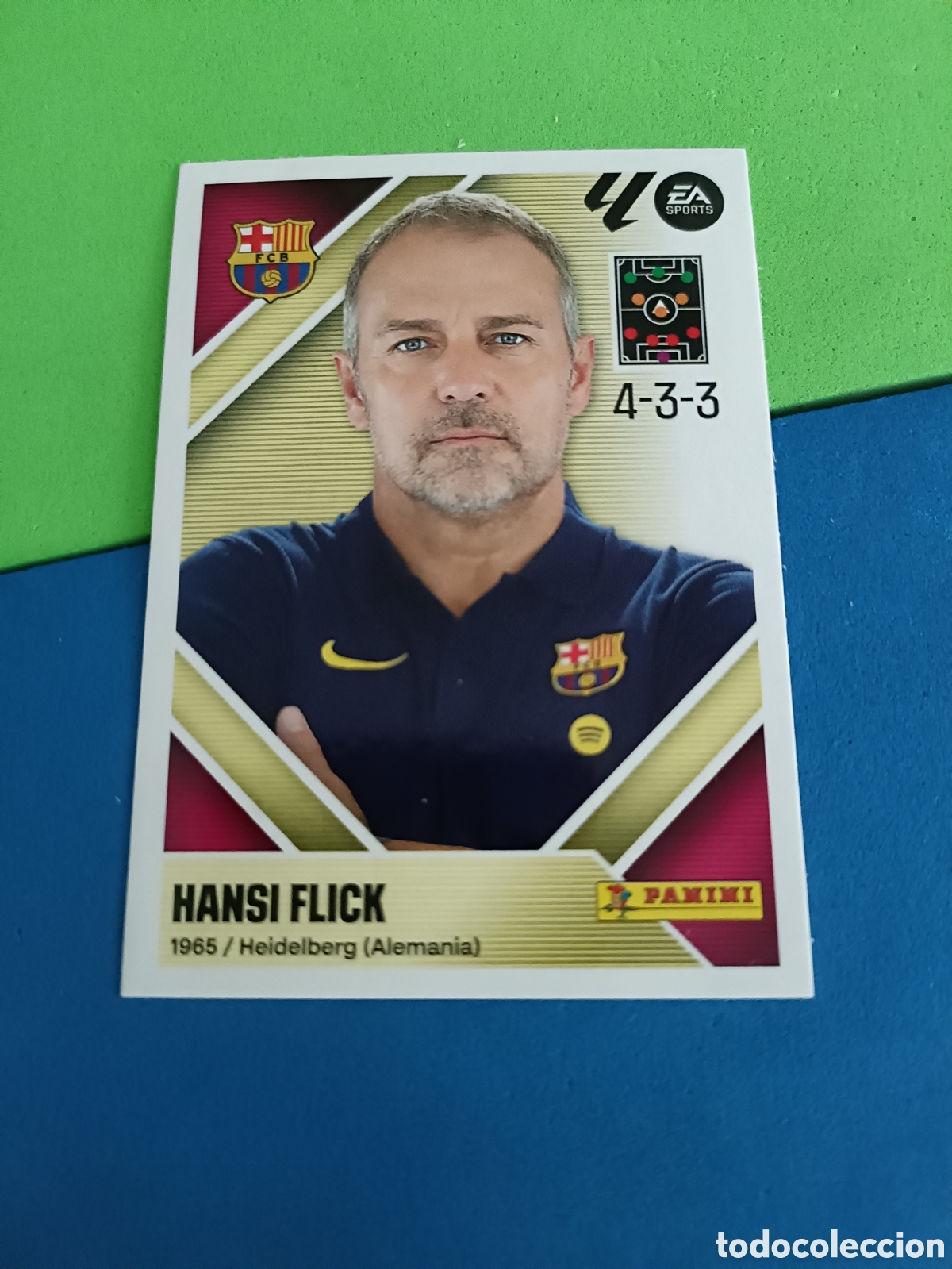Cromos de f&uacute;tbol: Panini cromos stickers Liga este 2026 2027 26 27 - Barcelona 2 Hansi Flick