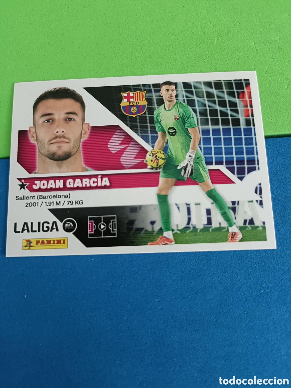 Cromos de f&uacute;tbol: Panini cromos stickers Liga este 2026 2027 26 27 - Barcelona 3 Joan Garc&iacute;a