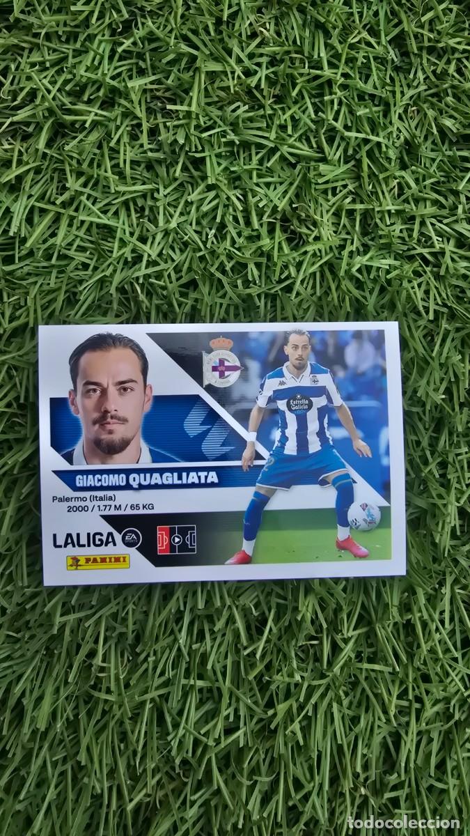 Cromos de f&uacute;tbol: QUAGLIATA 10 DEPORTIVO LIGA ESTE 2026 2027 26 27 PANINI LALIGA EA SPORTS