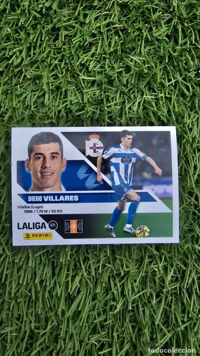 Cromos de f&uacute;tbol: VILLARES 11 DEPORTIVO LIGA ESTE 2026 2027 26 27 PANINI LALIGA EA SPORTS