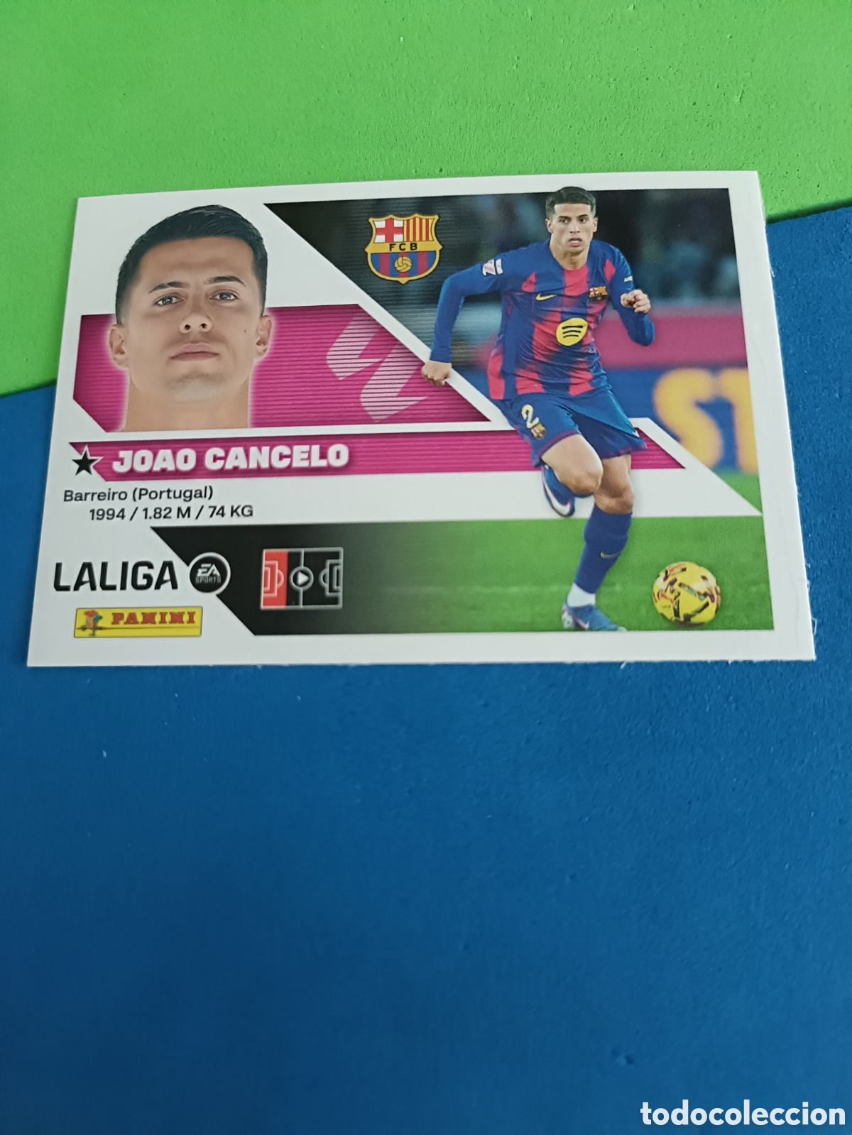 Cromos de f&uacute;tbol: Panini cromos stickers Liga este 2026 2027 26 27 - Barcelona 9 Joao Cancelo