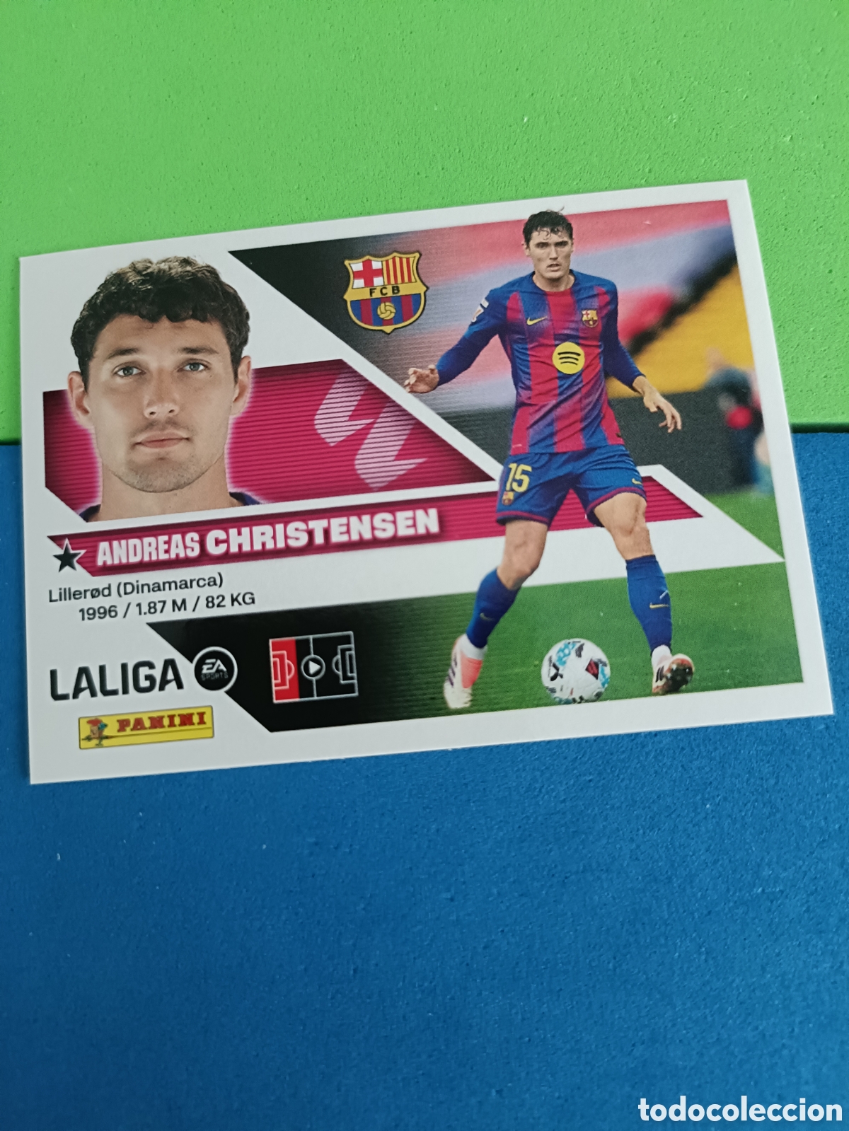 Cromos de f&uacute;tbol: Panini cromos stickers Liga este 2026 2027 26 27 - Barcelona 6B Christensen